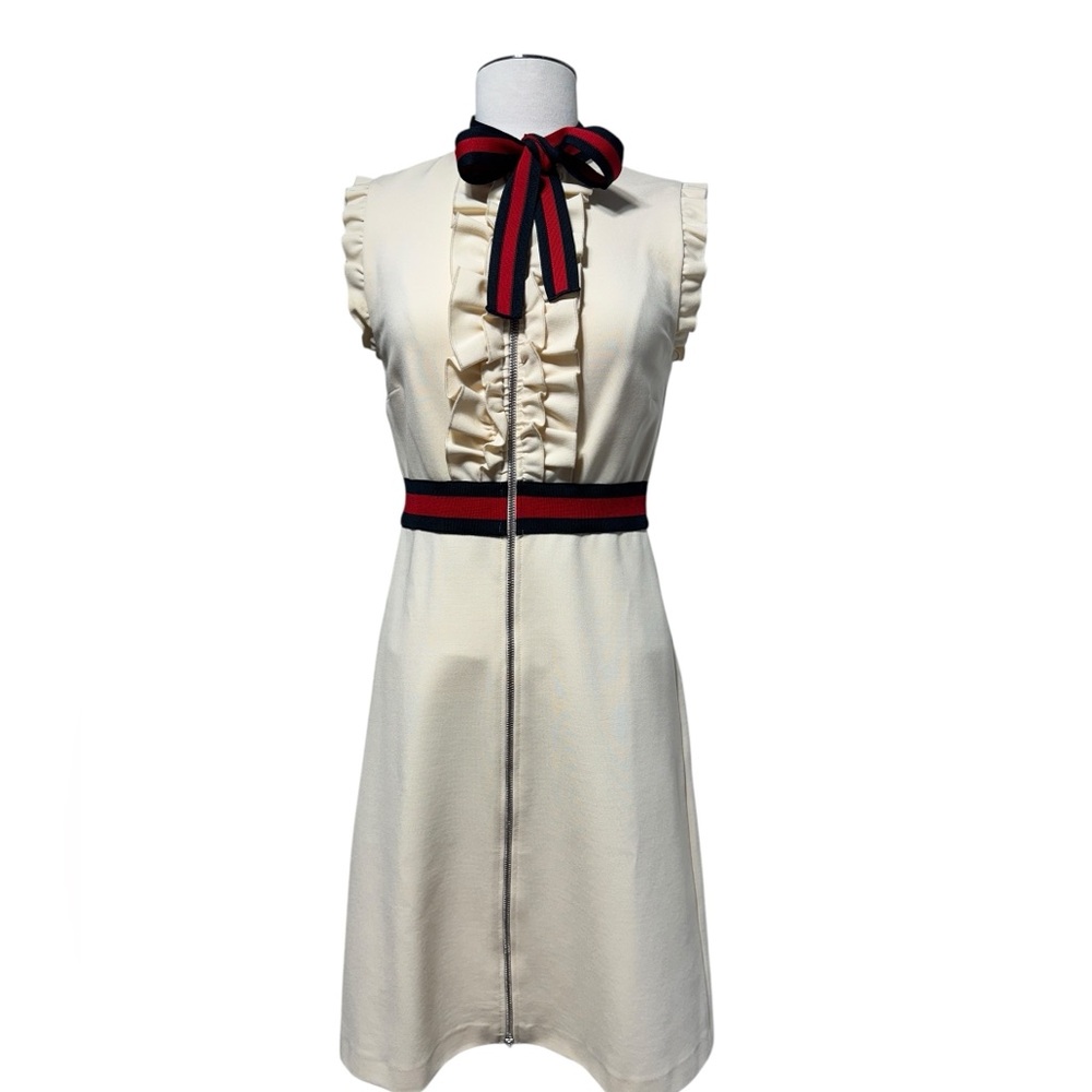 Gucci Cream Ivory Stretch Jersey size Small - Picture 8 of 14